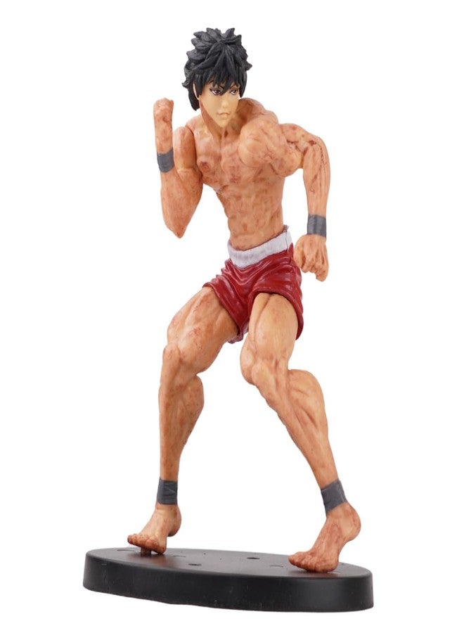 Offo Baki Hanma Anime Action Figure | 15cm PVC Collectible Statue | Car Dashboard, Desk & Home Decor | Anime Character Model for Boys, Girls & Fans | Birthday Gift for Kids & Adults - Image 4